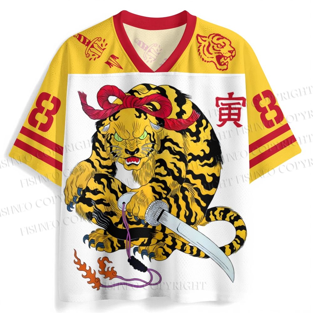 Ayako Ishiguro Japanese Tiger Jersey Shirts