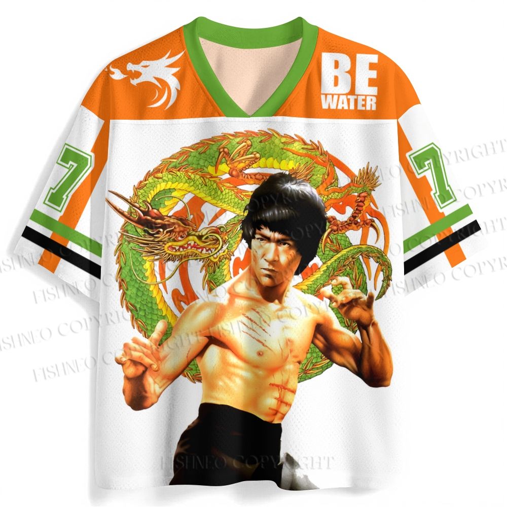 Bruce Lee Dargon Jersey Shirts