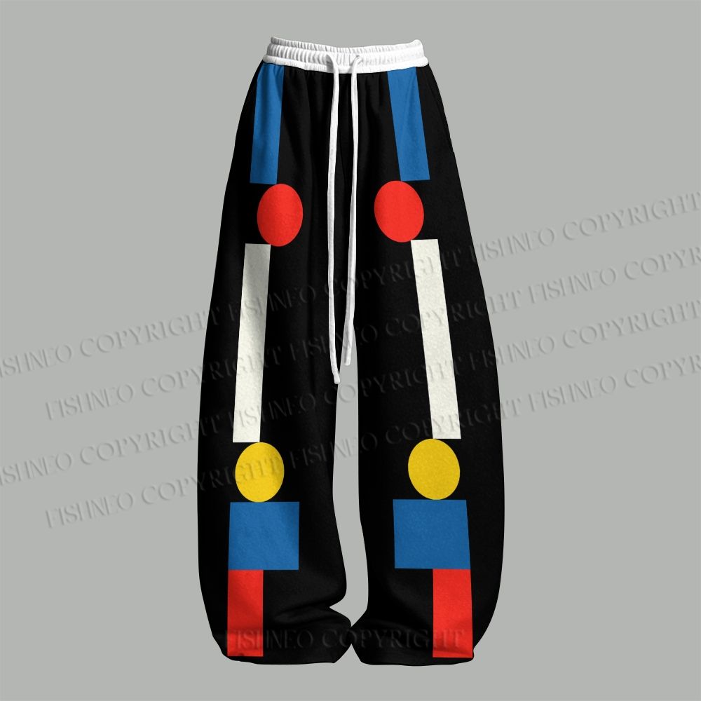 Bauhaus Dachshund Printed Top & Elasticated Trousers Two-Piece Set