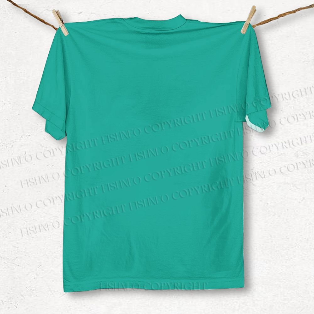 Unisex White Panther With Eyes Printed Classic T-shirt