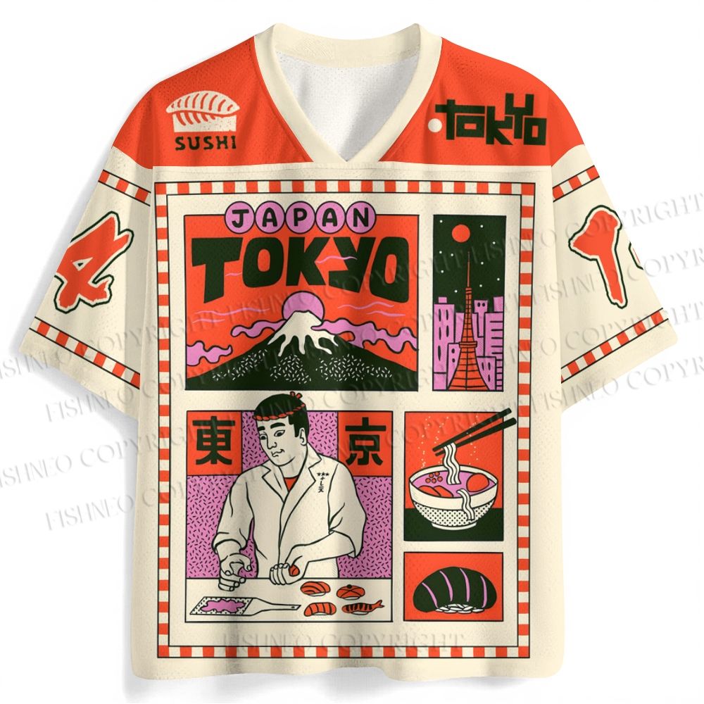 Tokyo Japan City Jersey Shirts