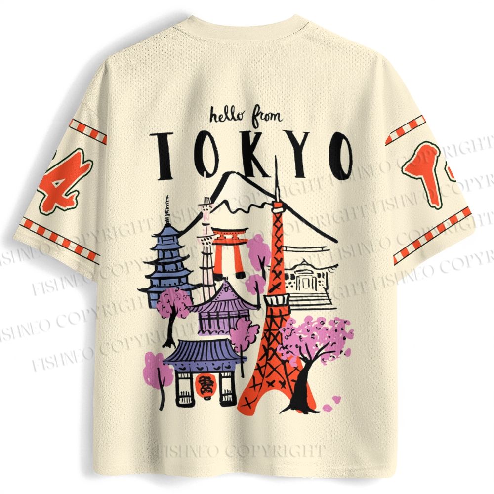 Tokyo Japan City Jersey Shirts