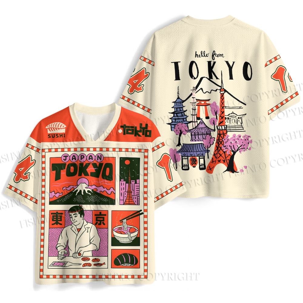 Tokyo Japan City Jersey Shirts