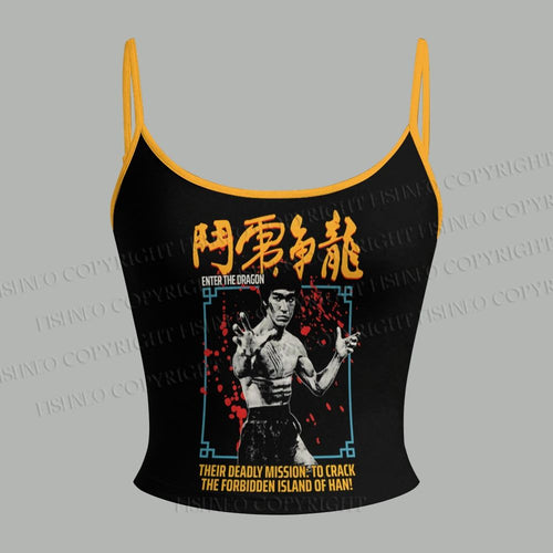 Bruce Lee Be Water Top & Elasticated Trousers Two-Piece Set