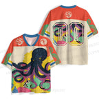 Japanese Ukiyo-e Octopus Jersey Shirts