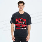 Unisex Toyota MR2 SW20 Printed Washed Tee