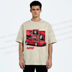 Unisex Toyota MR2 SW20 Printed Washed Tee