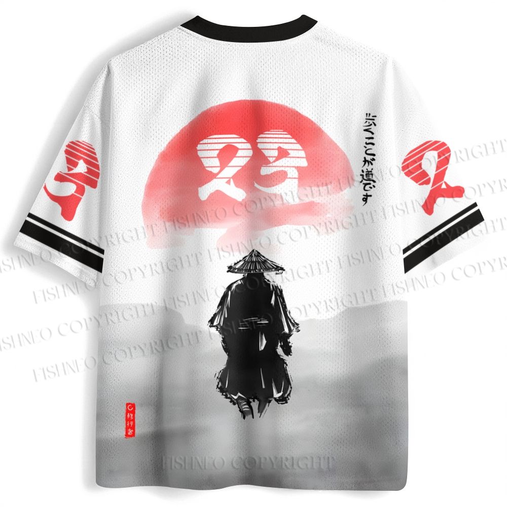 Japan Samurai Printed Jersey Shirts