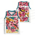 Japanese Wave Sakura Jersey Tank