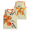 Vintage Bird With Persimmon Jersey Tank