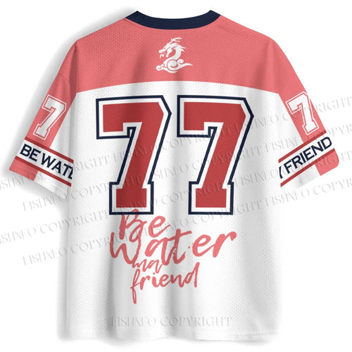 Bruce Lee Be Water My Friend Jersey Shirts