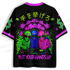 Alien DJ Put Your Hands Up Jersey Shirts