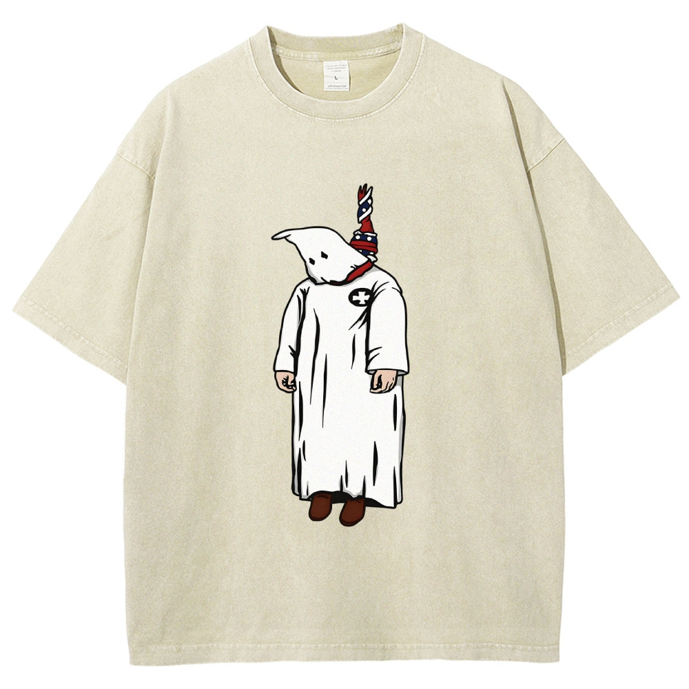 Kill The Klan Funny Washed T-Shirt