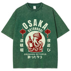 Osaka Drunken Octopus Vintage Washed T-shirt