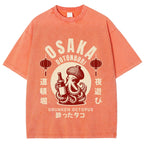 Osaka Drunken Octopus Vintage Washed T-shirt