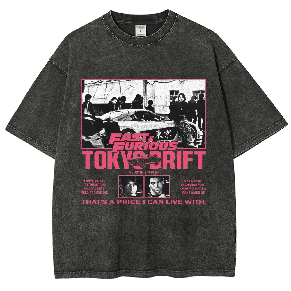Tokyo Drift Vintage Washed T-shirt