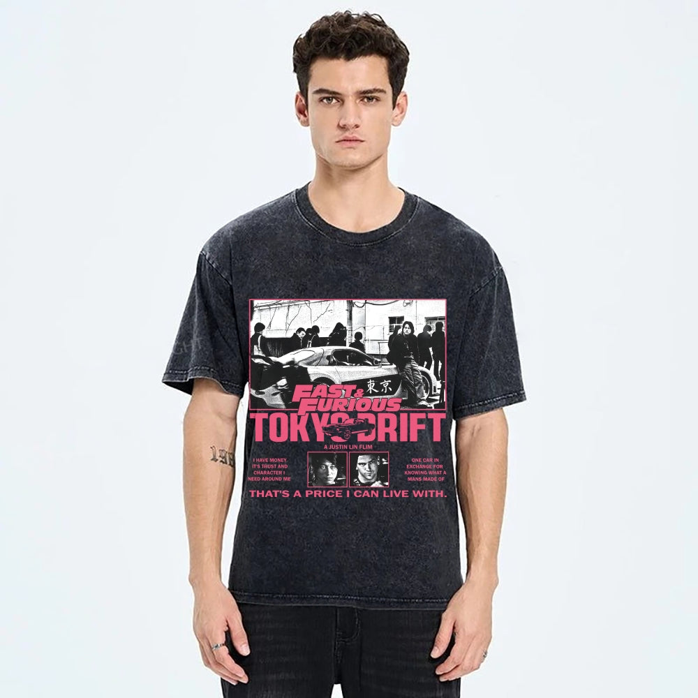 Tokyo Drift Vintage Washed T-shirt