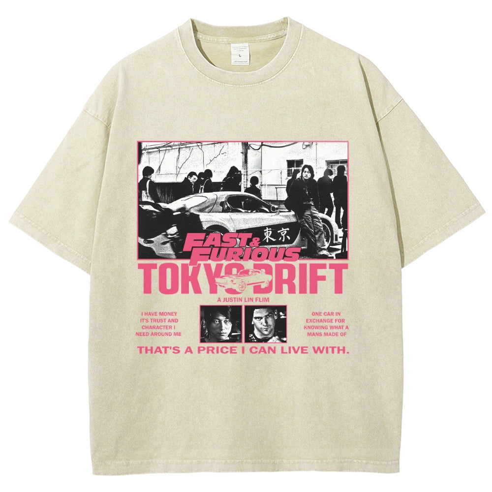 Tokyo Drift Vintage Washed T-shirt