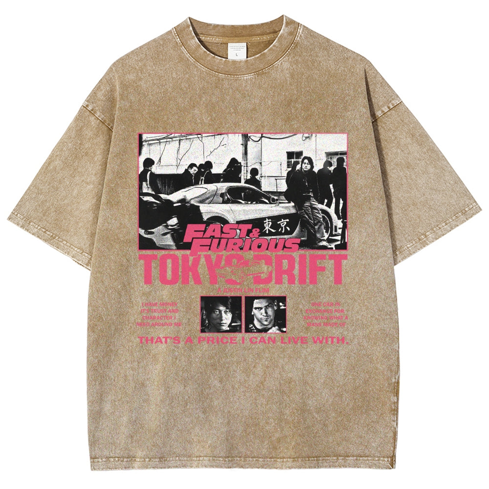 Tokyo Drift Vintage Washed T-shirt
