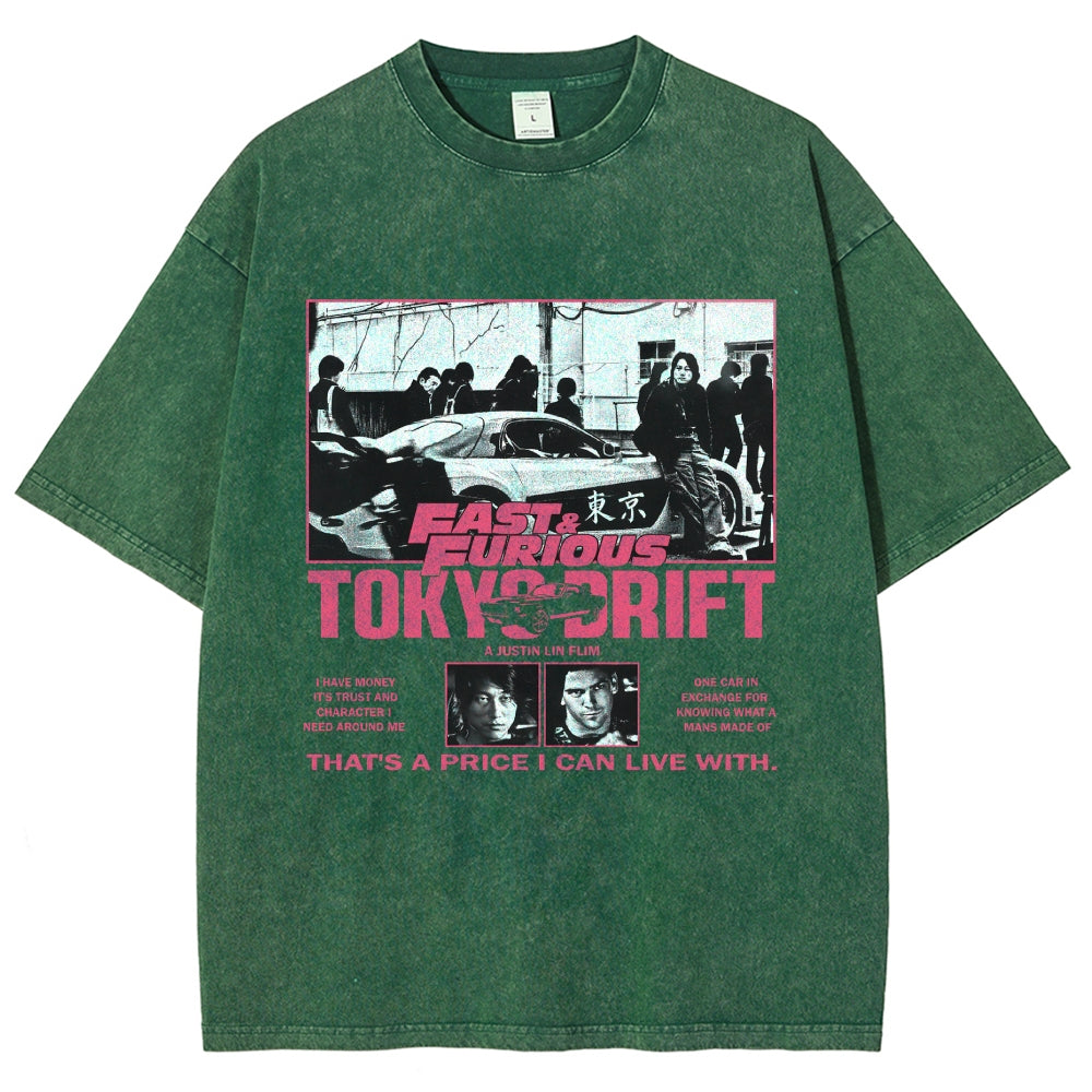 Tokyo Drift Vintage Washed T-shirt