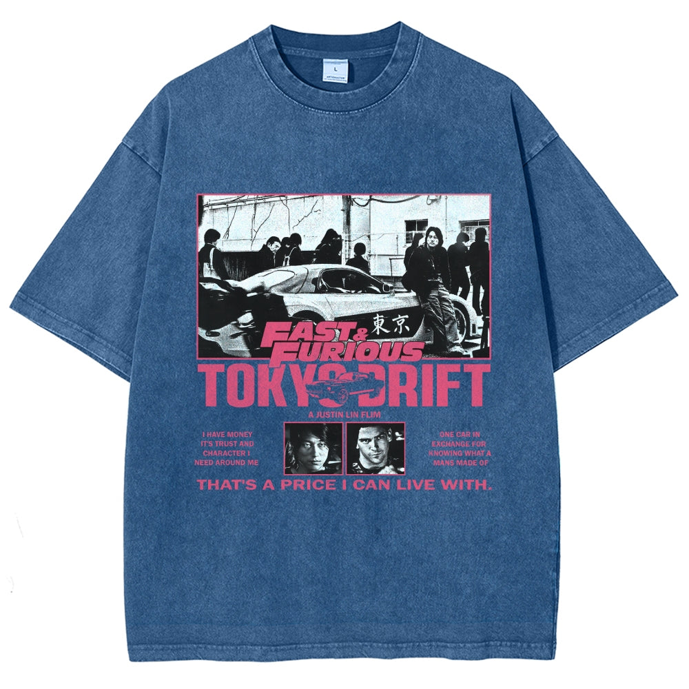 Tokyo Drift Vintage Washed T-shirt