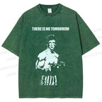 Unisex Rocky: There Is No Tomorrow Printed Washed Tee