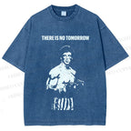 Unisex Rocky: There Is No Tomorrow Printed Washed Tee