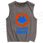 Unisex Distracted Driving Is Strictly Prohibited Printed Washed Tank Top