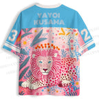 Yayoi Kusama Lion Printed Jersey Shirts
