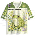 Yayoi Kusama Frog Printed Jersey Shirts