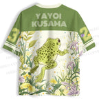Yayoi Kusama Frog Printed Jersey Shirts