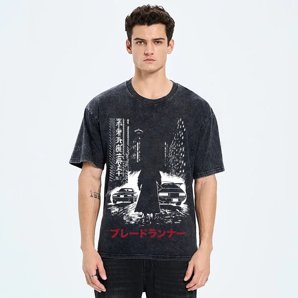 Blade Runner Noir Vintage Washed T-shirt