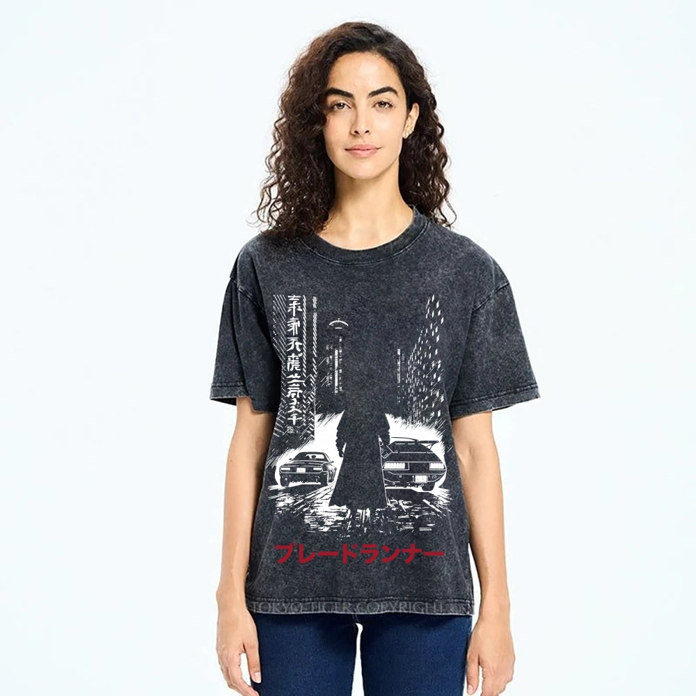Blade Runner Noir Vintage Washed T-shirt