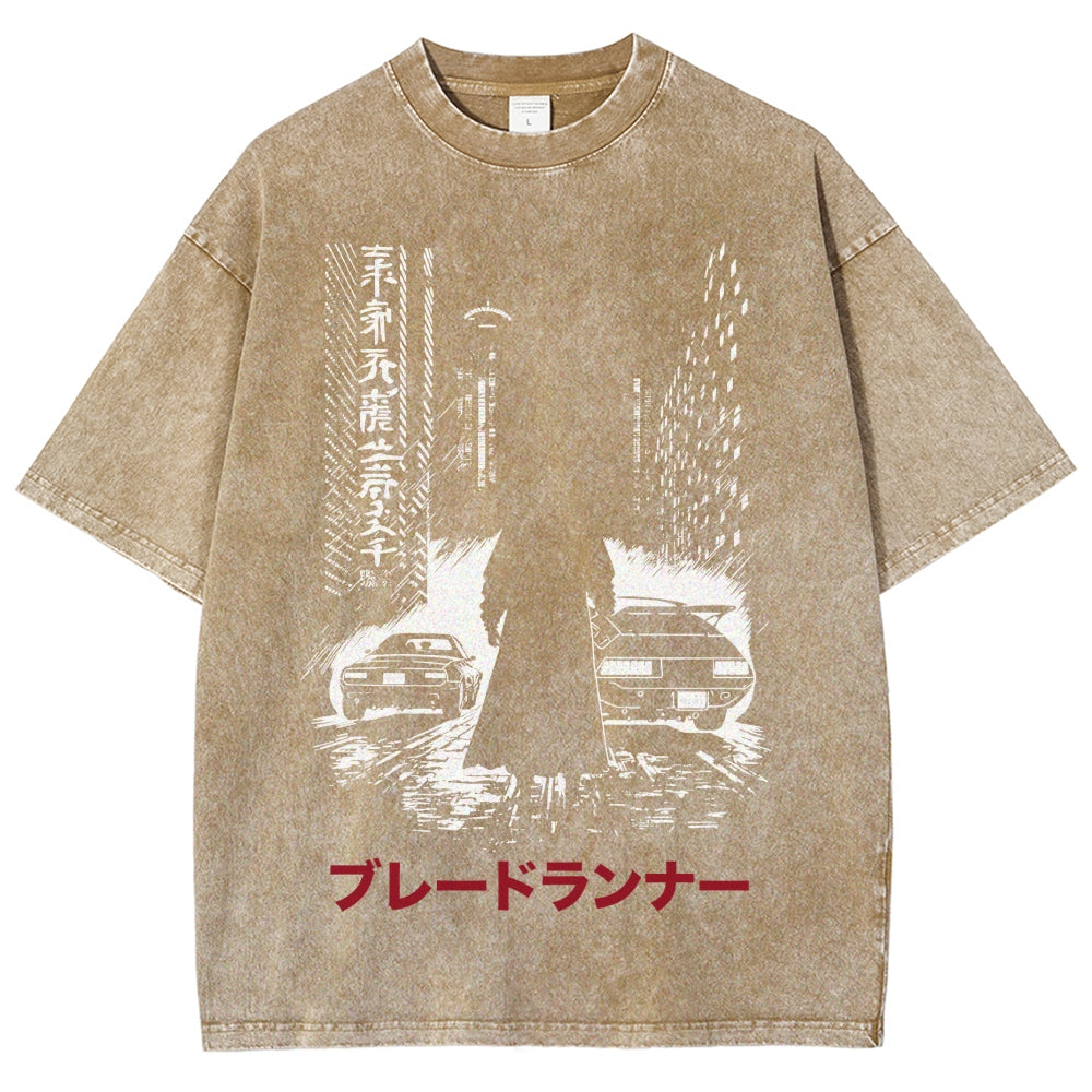 Blade Runner Noir Vintage Washed T-shirt