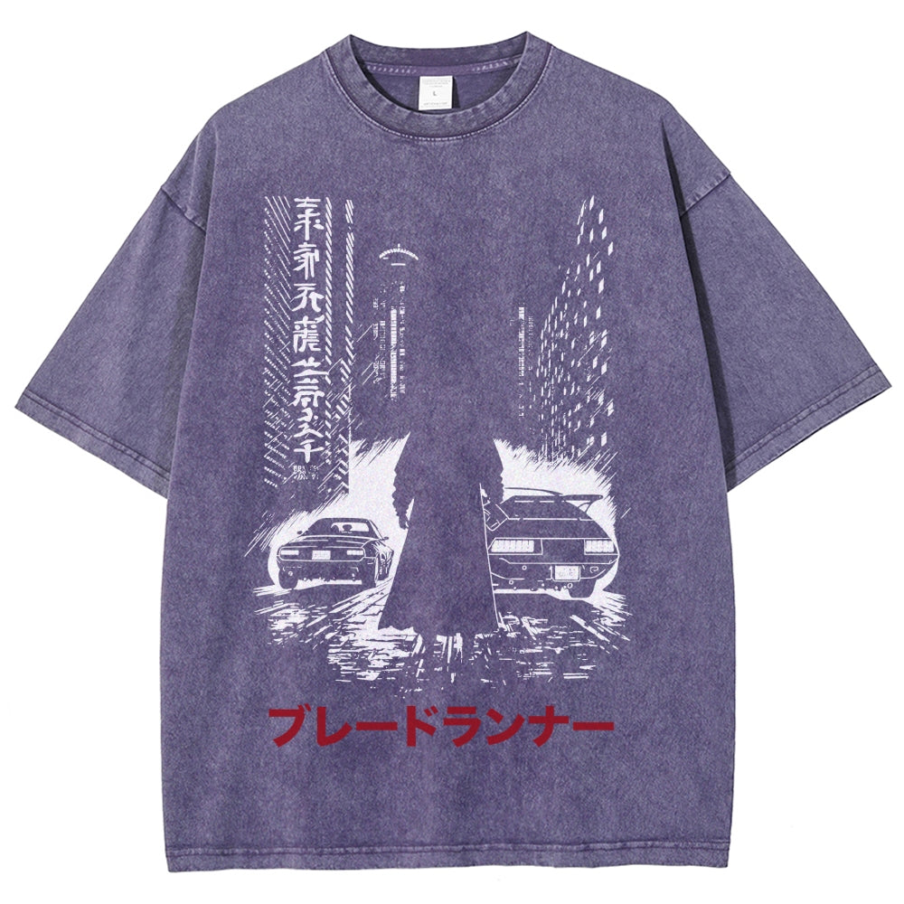 Blade Runner Noir Vintage Washed T-shirt