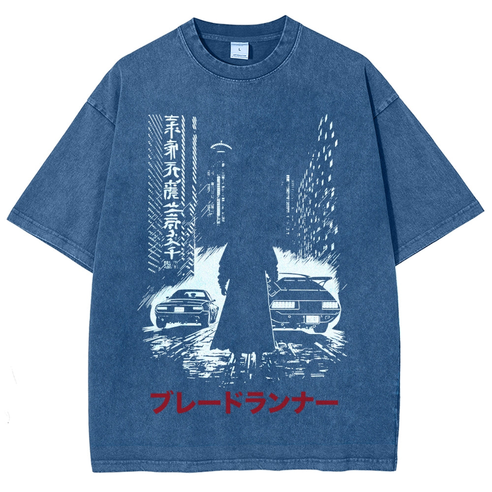 Blade Runner Noir Vintage Washed T-shirt