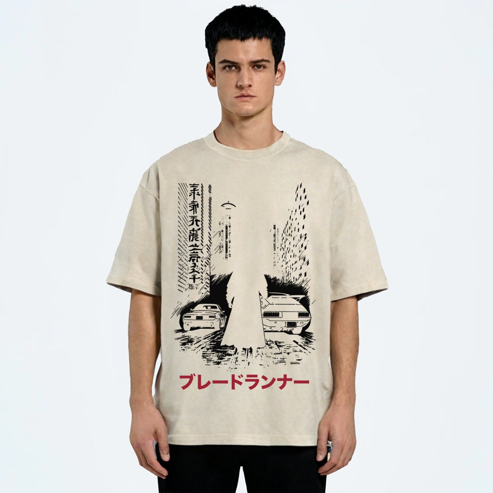 Blade Runner Noir Vintage Washed T-shirt