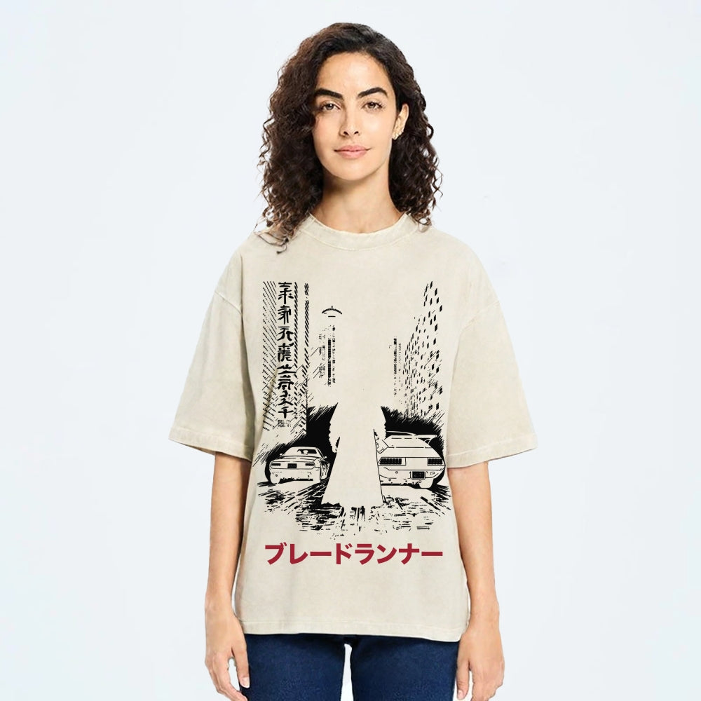Blade Runner Noir Vintage Washed T-shirt