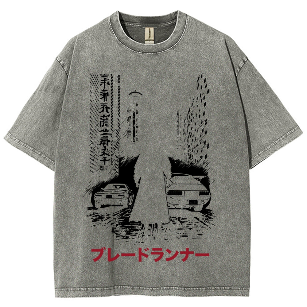 Blade Runner Noir Vintage Washed T-shirt