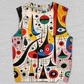 Unisex Joan Miró Style Art Printed Tank Top
