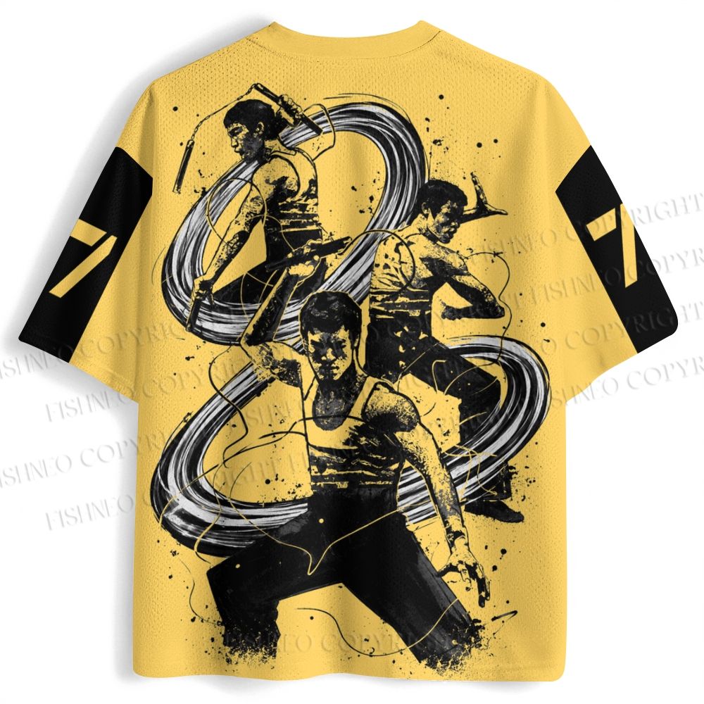 Bruce Lee Be Water My Friend Jersey Shirts