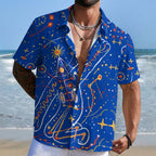 Modern Abstract Art Printed Hawaiian Shirt