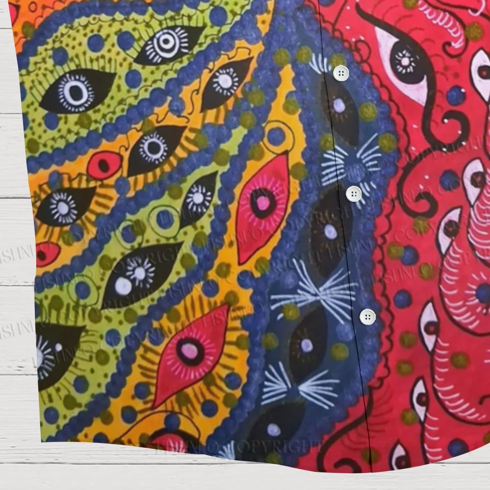 Cat eye Hawaiian Shirt