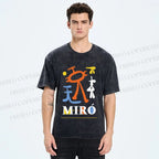 Unisex Joan Miró Parler Seul 2 Printed Washed Tee