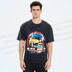 Unisex Joan Miro Constellations Printed Washed Tee