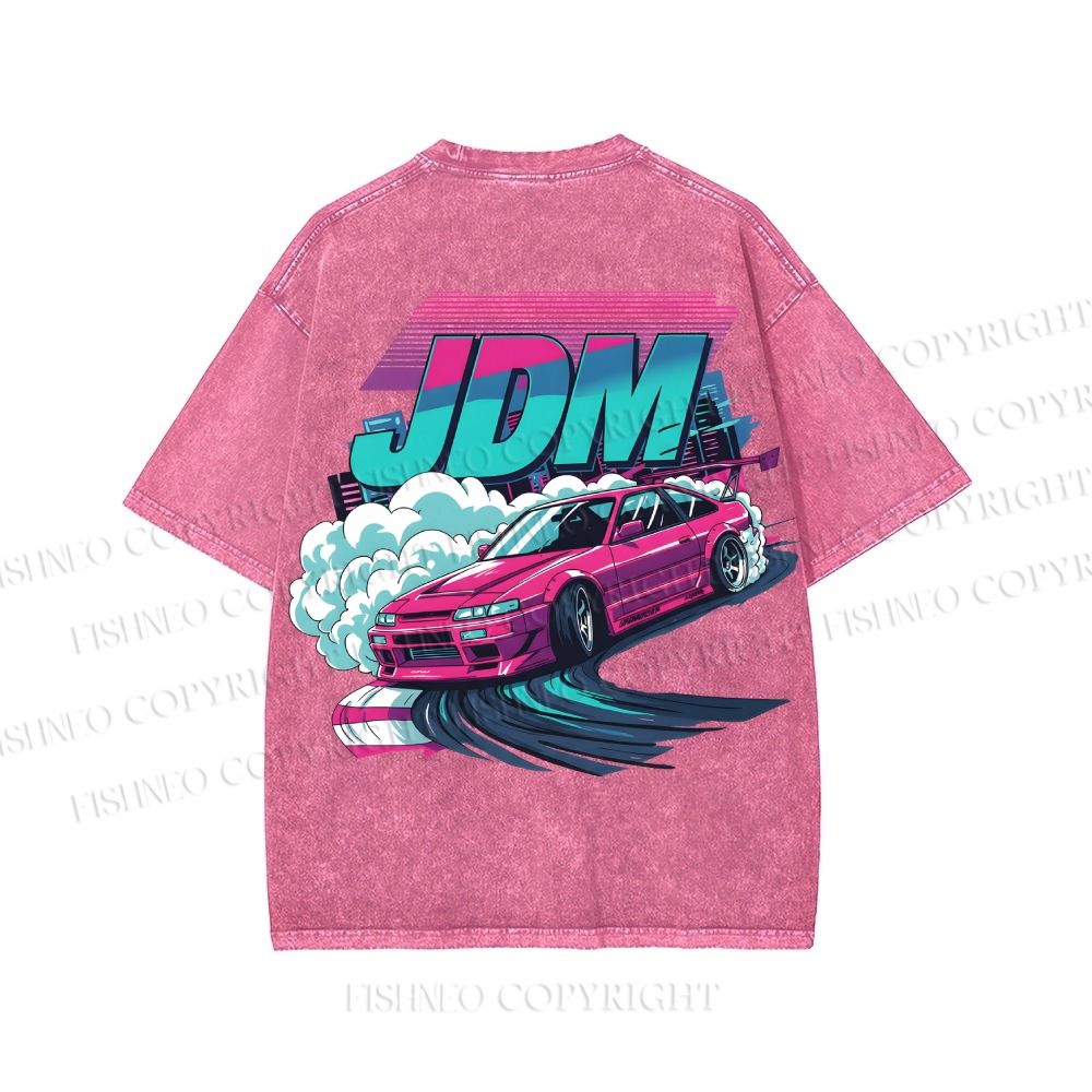 Unisex JDM Legends Printed Washed Tee