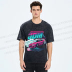 Unisex JDM Legends Printed Washed Tee