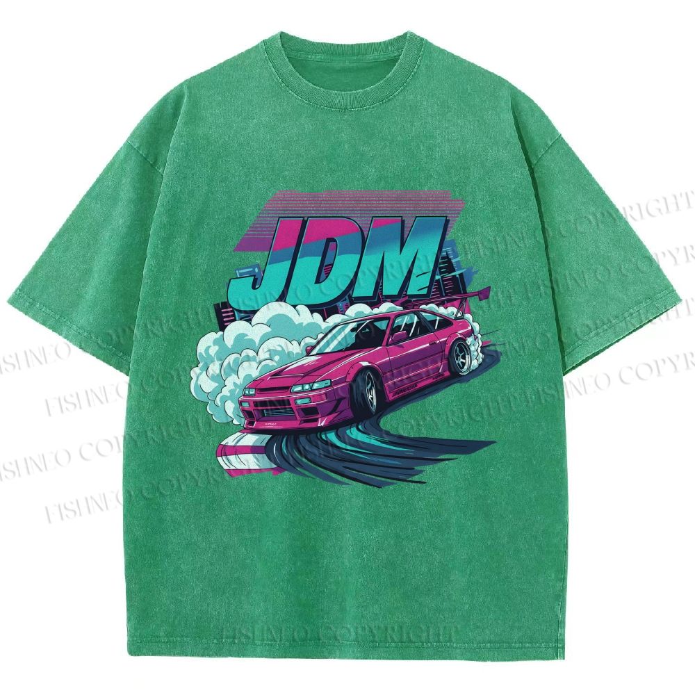 Unisex JDM Legends Printed Washed Tee