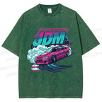 Unisex JDM Legends Printed Washed Tee