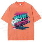 Unisex JDM Legends Printed Washed Tee